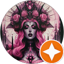 The Moon of “Moon Queen of Pentacles” Queen of pentacles profile picture